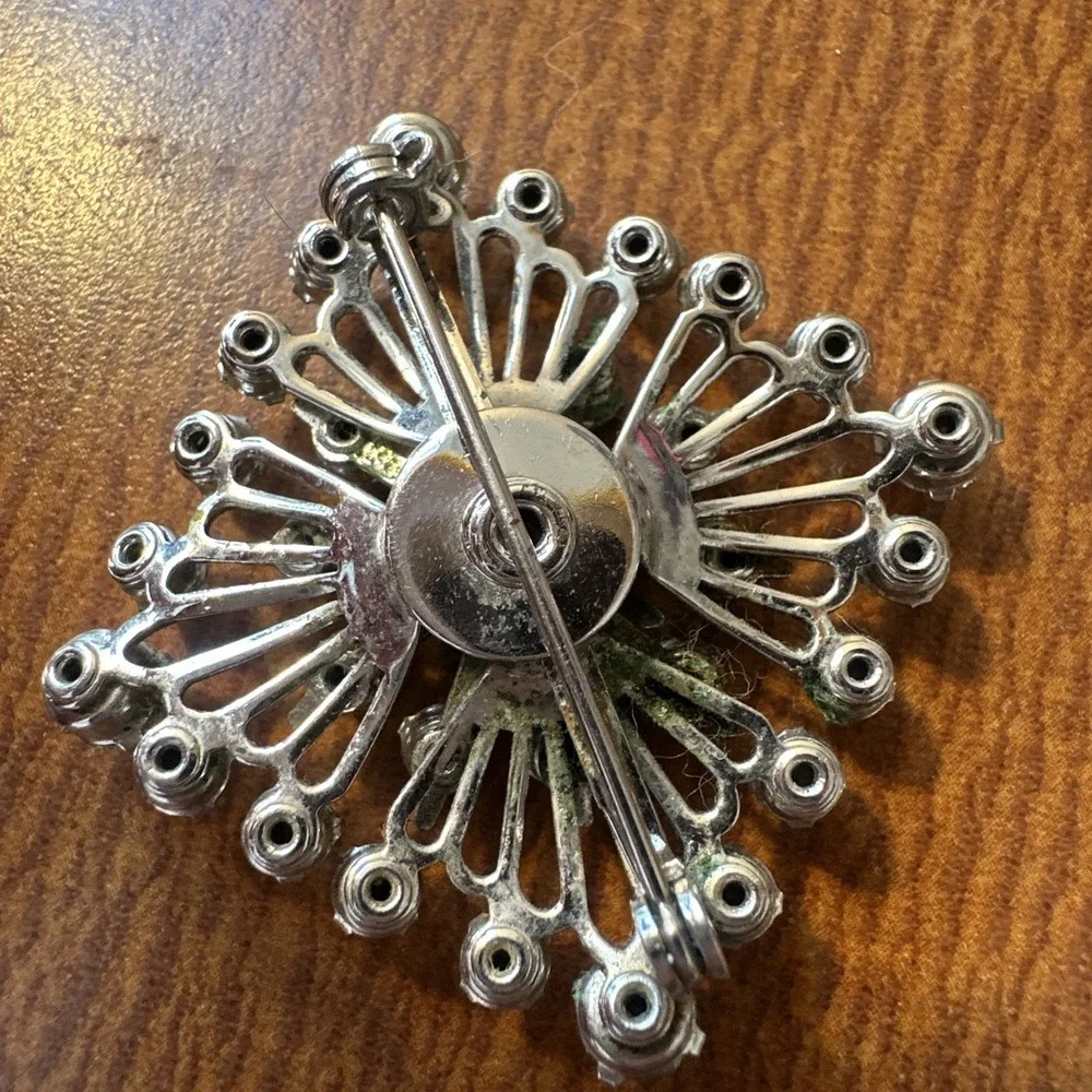 Diamond Rhinestones Order o/t Eastern Star Vintage Brooch, Pendants, Earrings